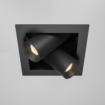 Spot LED încastrat Magnum negru Maytoni, 14W