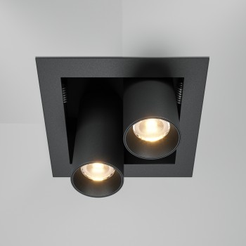 Spot LED încastrat Magnum negru Maytoni, 14W