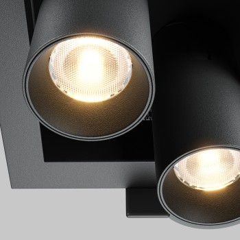 Spot LED încastrat Magnum negru Maytoni, 14W