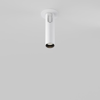 Spot LED încastrat Focus T alb Maytoni, D3, 6W, H15