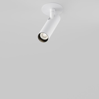 Spot LED încastrat Focus T alb Maytoni, D3, 6W, H15