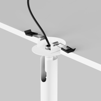 Spot LED încastrat Focus T alb Maytoni, D3, 6W, H15