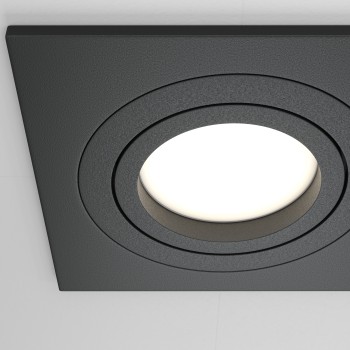 Spot LED încastrat Atom negru Maytoni, 10W
