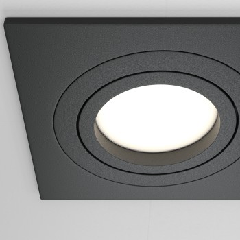 Spot LED încastrat Atom negru Maytoni, 10W
