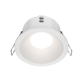 Spot LED încastrat Zoom alb Maytoni, D8, 10W