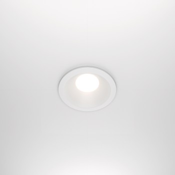 Spot LED încastrat Zoom alb Maytoni, D8, 10W