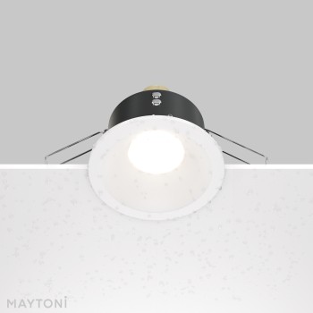 Spot LED încastrat Zoom alb Maytoni, D8, 10W