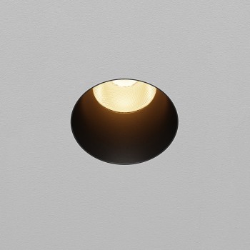 Spot LED încastrat Dip negru Maytoni, D10, 15W, 2700K