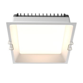 Spot LED încastrat Okno alb Maytoni, 24W, 100°