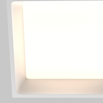 Spot LED încastrat Okno alb Maytoni, 24W, 100°