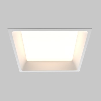 Spot LED încastrat Okno alb Maytoni, 24W, 100°