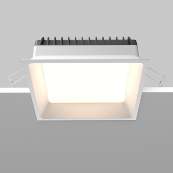 Spot LED încastrat Okno alb Maytoni, 24W, 100°