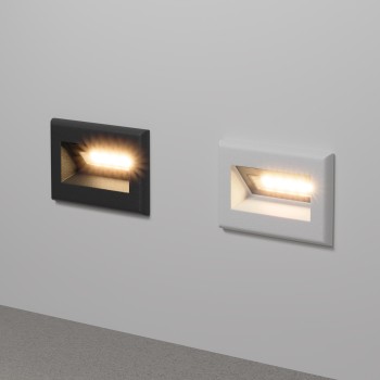 Spot LED trepte scară alb Maytoni, L8, 3W, 3000K