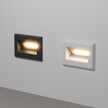 Spot LED trepte scară alb Maytoni, L8, 3W, 3000K