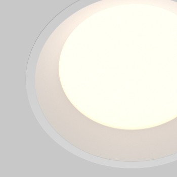 Spot LED încastrat Okno alb Maytoni, D16, 18W, 100°