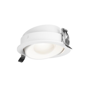 Spot LED încastrat Lens alb Maytoni, D12, 12W