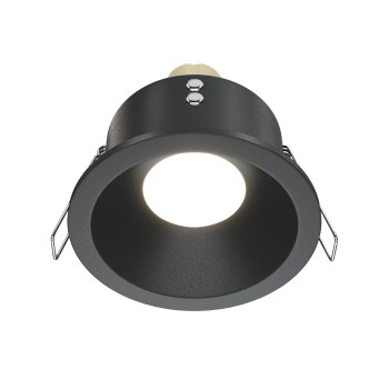 Spot LED încastrat Zoom negru Maytoni, D8, 10W