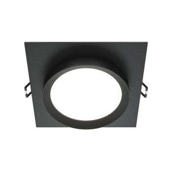 Spot încastrat Hoop negru Maytoni, 12W, H5