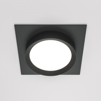 Spot încastrat Hoop negru Maytoni, 12W, H5