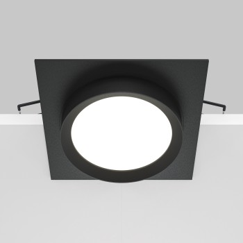 Spot încastrat Hoop negru Maytoni, 12W, H5