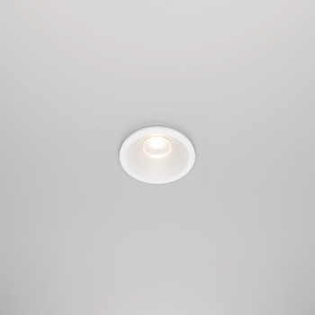 Spot LED încastrat Zoom alb Maytoni, D6, 6W, 3000K, dimabil