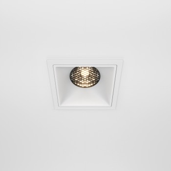 Spot LED încastrat Alfa alb Maytoni, 15W, 3000K, white