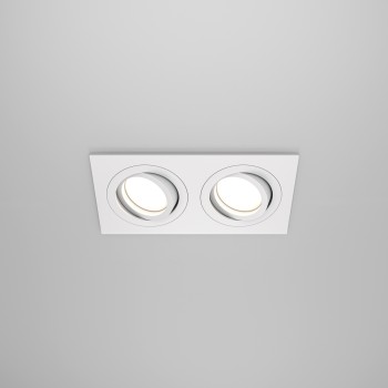 Spot LED încastrat Atom alb Maytoni, 10W, H2