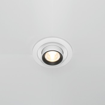 Spot LED încastrat Hidden alb Maytoni, D9, 10W