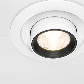 Spot LED încastrat Hidden alb Maytoni, D9, 10W