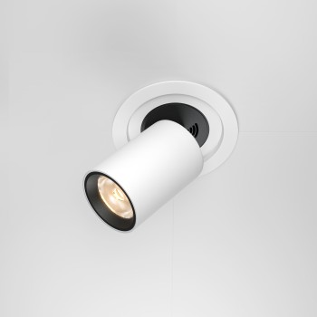Spot LED încastrat Hidden alb Maytoni, D9, 10W