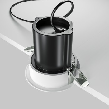 Spot LED încastrat Hidden alb Maytoni, D9, 10W