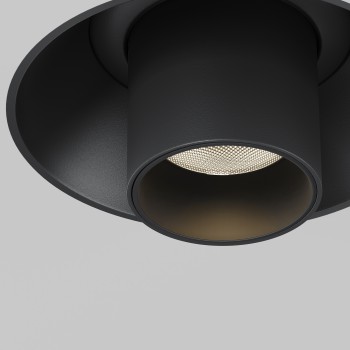 Spot LED încastrat Focus T negru Maytoni, D3, 7W, H32 (2)