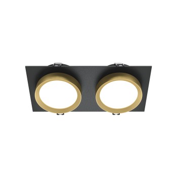 Spot încastrat Hoop negru,auriu Maytoni, 12W