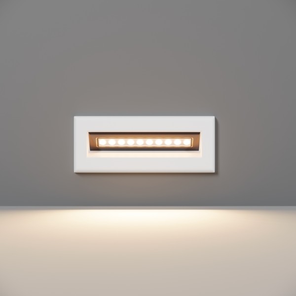 Spot LED trepte scară alb Maytoni, L14, 5W