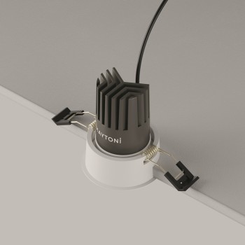 Spot LED încastrat Dip alb Maytoni, D7, 10W, 3000K