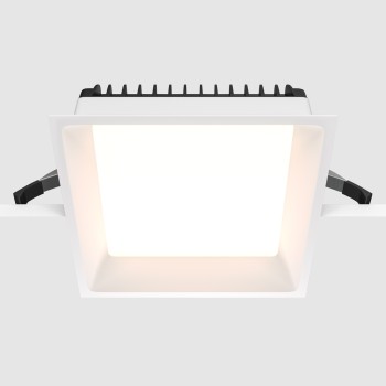 Spot LED încastrat Okno alb Maytoni, 24W, 3000K