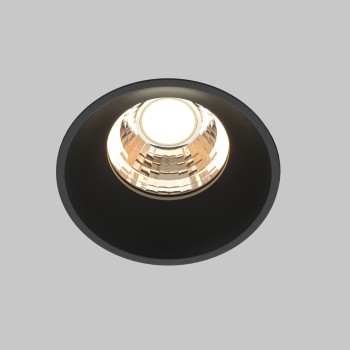 Spot LED încastrat Round negru Maytoni, D5, 7W