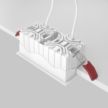 Spot LED încastrat Alfa alb Maytoni, 20W, 4000K