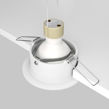 Spot LED încastrat Slim alb Maytoni, D8, 10W, H3