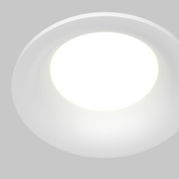 Spot LED încastrat Slim alb Maytoni, D8, 10W, H4