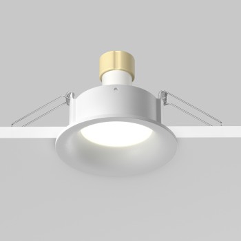 Spot LED încastrat Slim alb Maytoni, D8, 10W, H4
