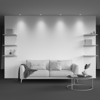 Spot LED încastrat Slim alb Maytoni, D8, 10W, H4
