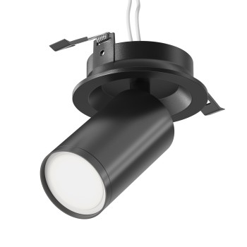 Spot LED încastrat Focus S negru Maytoni, D5, 10W
