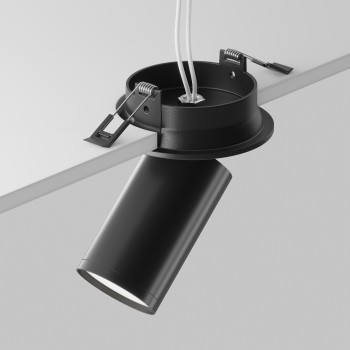 Spot LED încastrat Focus S negru Maytoni, D5, 10W