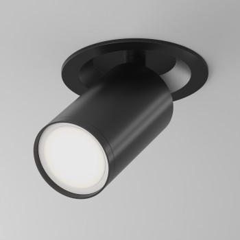 Spot LED încastrat Focus S negru Maytoni, D5, 10W