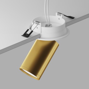 Spot LED încastrat Focus S alb Maytoni, D5, 10W