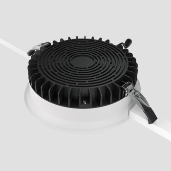 Spot LED încastrat Okno alb Maytoni, D18, 24W, 3000K