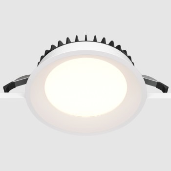 Spot LED încastrat Okno alb Maytoni, D18, 24W, 3000K