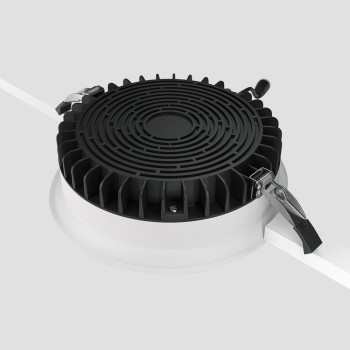 Spot LED încastrat Okno alb Maytoni, D18, 24W, 3000K