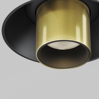 Spot LED încastrat Focus T negru Maytoni, D3, 7W, H32 (3)